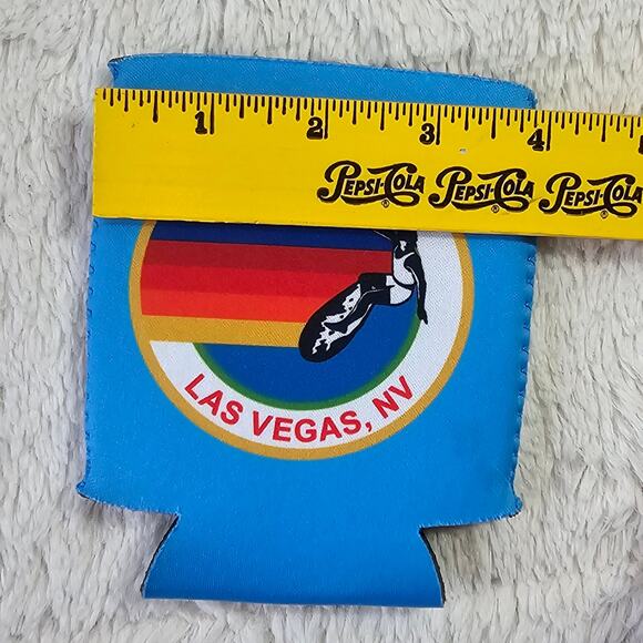 Aviator Nation Las Vegas Drink Coozie Insulation Holder. Blue multicolored - Picture 4 of 5